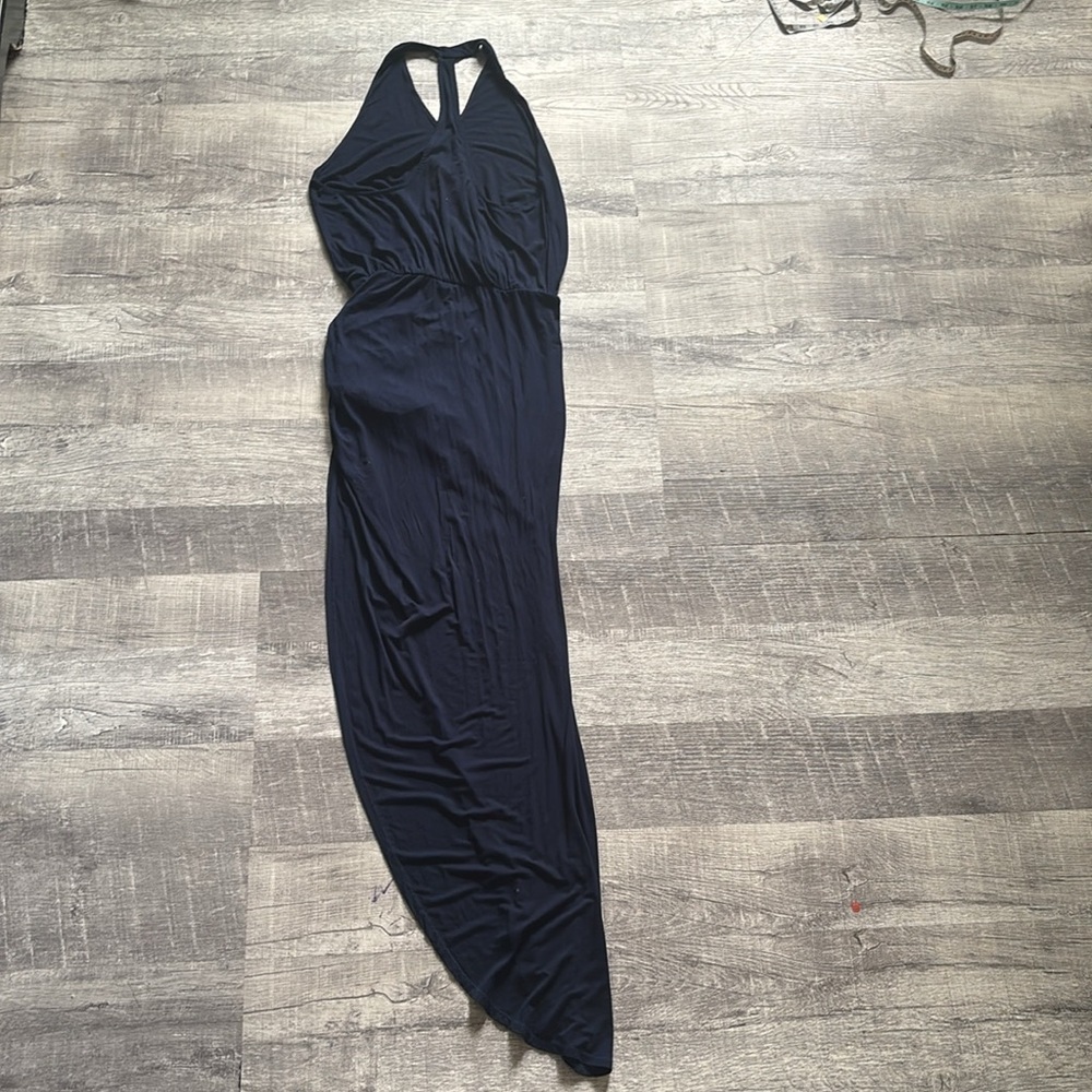 Young Fabulous and Broke High Split Halter Neck Maxi Dress - Picture 2 of 9